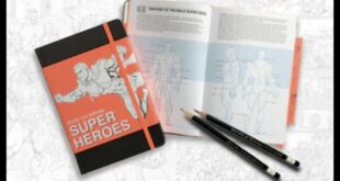 Learn to draw SUPER HEROES sketchbook - Comics