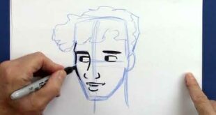 How to Draw Cartoons A Teenager (For Beginners)