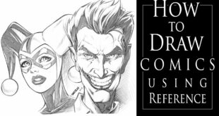 How to Draw Comic Art Using Photo Reference