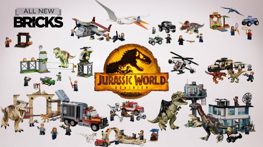 Lego Sets Jurassic World Dominion Compilation of x 10