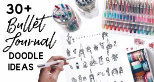 30+ Bullet Journal Doodle Ideas