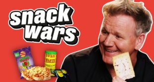 Gordon Ramsay Judges American & English Snacks | Snack Wars | @LADbible