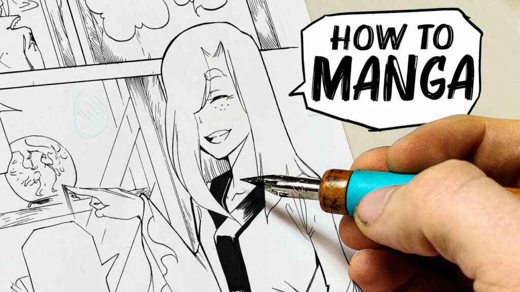 How to draw a Manga Page
