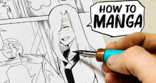 How to draw a Manga Page | Drawlikeasir