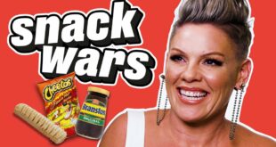 P!nk Decides If American Or British Snacks Are Better | Snack Wars | @LADbible