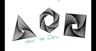 How to Draw Geometric Whirl Doodles