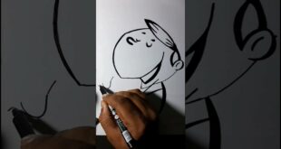 How to draw Cartoon boy part 2| MR. ART TUBER #shorts