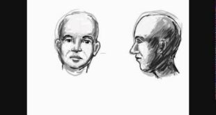 How to draw comic faces ( front and side view ) - Things to Draw