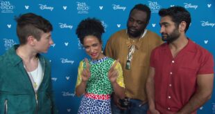 Disney D23 Expo 2019 - Celebrity Interview w/ - Marvel Eternals Cast Members  HD