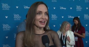 Disney D23 Expo 2019 - Celebrity Interview w/ - Angelina Jolie Marvel Eternals