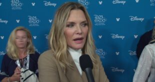 Disney D23 Expo 2019 -  Celebrity Interview w/ Michelle Pfeiffer Maleficent: Mistress of Evil