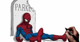 How To Draw Death of Spiderman | Step By Step | Marvel