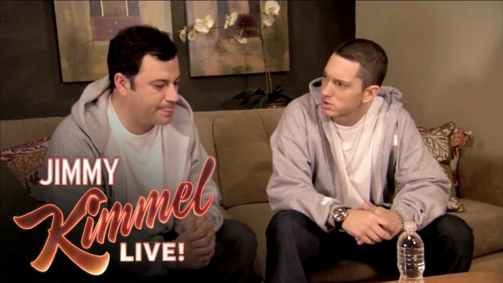 Briefcase Joe: Eminem Teaches Jimmy Kimmel to Rap