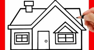 HOW TO DRAW A HOUSE EASY