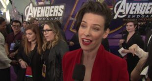 Marvel Studios #Avengers Endgame World Premiere - Evangeline Lilly  #Celebrity Interviews