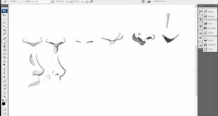 How to draw comic book noses, Part 2