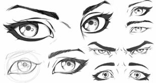 How to Draw Comic Style Eyes - Step by Step ( Promo )