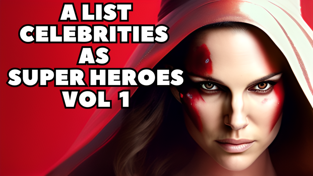 A List Celebrities as Super Heroes