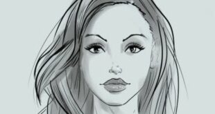 how to draw female hair realism and comics