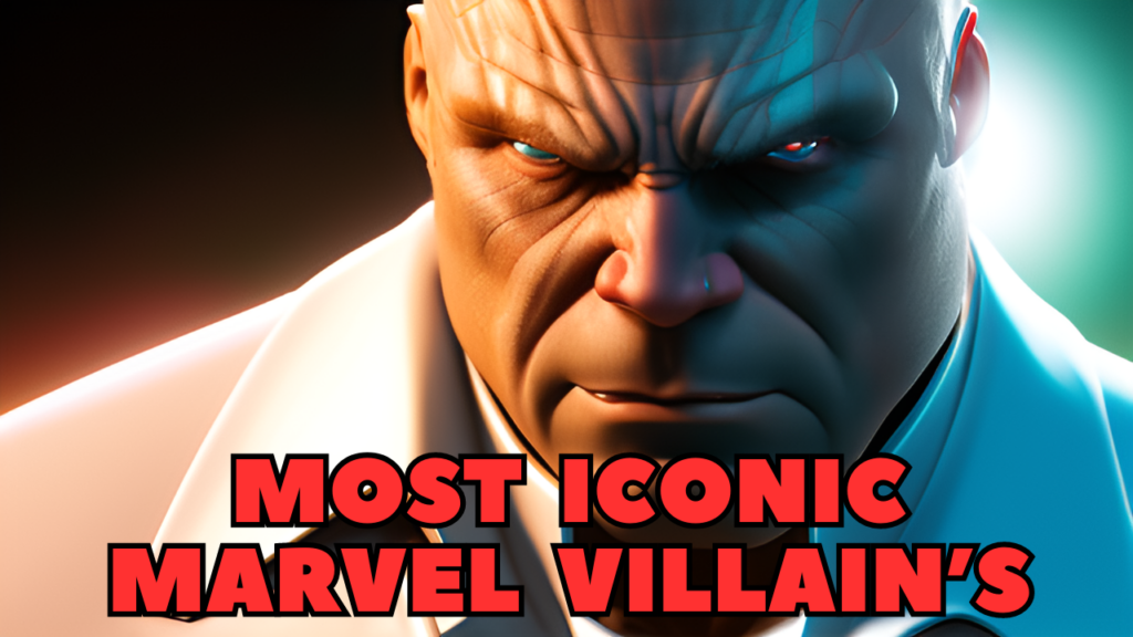Top 10 Most Iconic Marvel Villains - Video Animation
