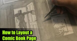 How to Draw Comics - Page Layout  (Fully Narrated Tutorial)