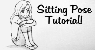 How to Draw Manga: Knee Hugging Pose