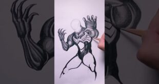 Venom #drawingpencil #marvel #darthgraphite #draw #venom