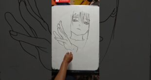 How to draw makima From chainsaw man #shorts #chainsawman