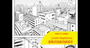 How To Draw Manga Backgrounds SHONEN Ep 2