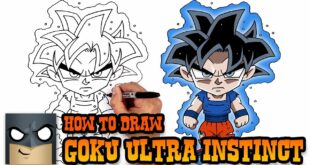How to Draw Goku | Ultra Instinct Form (Art Tutorial)